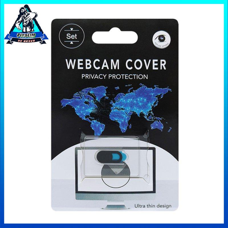 [Fitslim] Portable Size WebCam Cover Shutter Magnet Slider Plastic Camera Cover