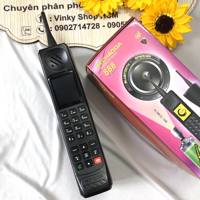 Điện Thoại Kechaoda 888 kiểu dáng bộ đàm 3 sim fullbox | BigBuy360 - bigbuy360.vn