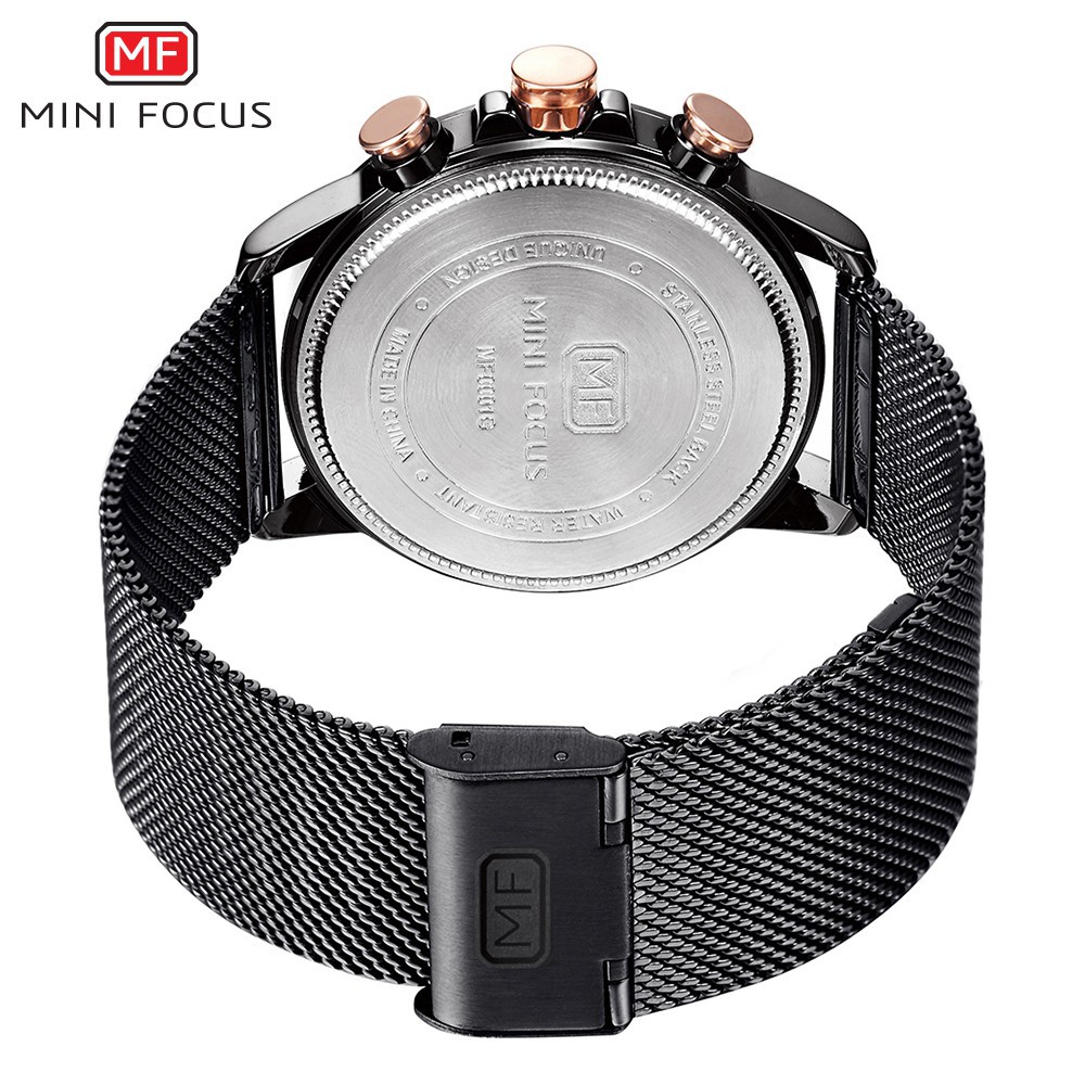 ĐỒNG HỒ NAM MINI FOCUS 0001 DÂY LƯỚI THÉP CAO CẤP, HIỆN ĐẠI NĂNG ĐỘNG Bán lẻ giá sỉ