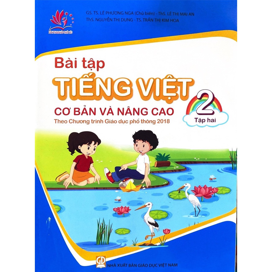 Sách - Bài tập Tiếng Việt cơ bản và nâng cao lớp 2 tập 2 - Theo chương trình giáo dục phổ thông 2018