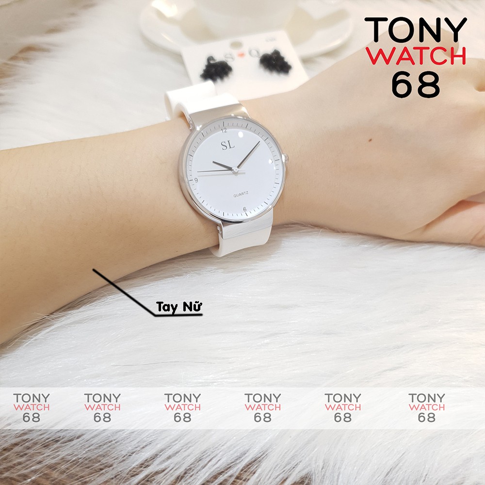 Đồng hồ đeo tay nam nữ SL Apple Watch dây cao su mặt vuông chính hãng chống nước | BigBuy360 - bigbuy360.vn