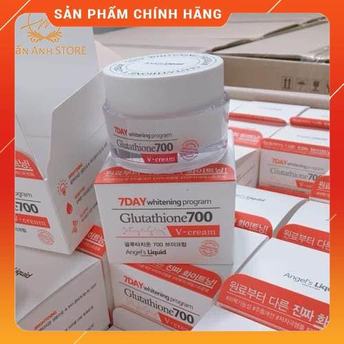 Kem Dưỡng Trắng Da 7 Day Whitening Program Glutathione 700 V-Cream