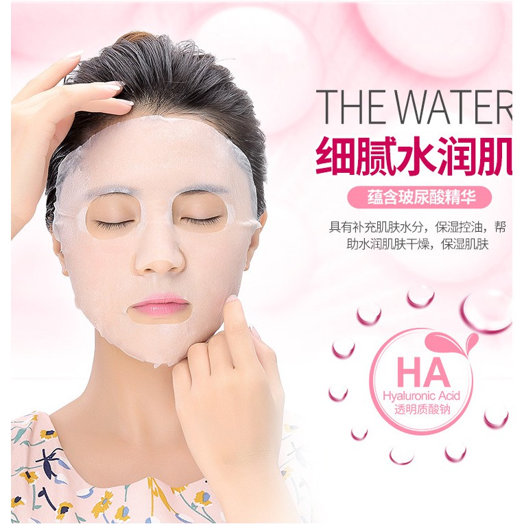 Hộp 20 mặt nạ dưỡng ẩm HA Hyaluronic Acid BT09