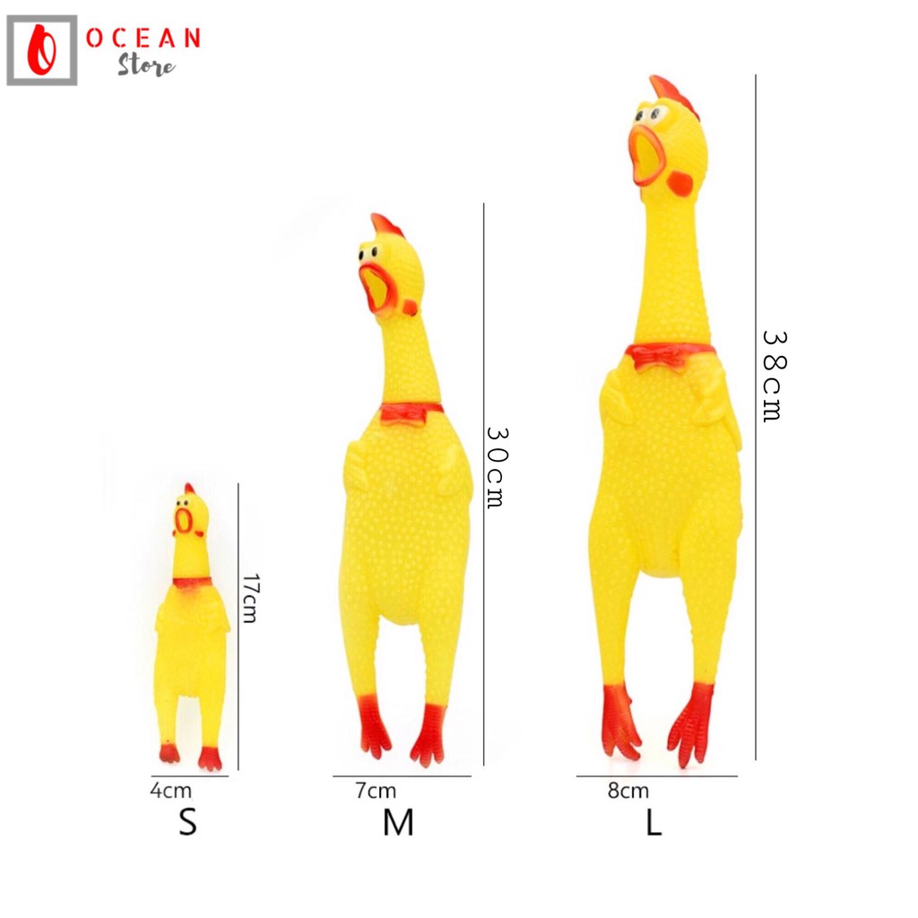 Gà la hét cho cún cưng Size S