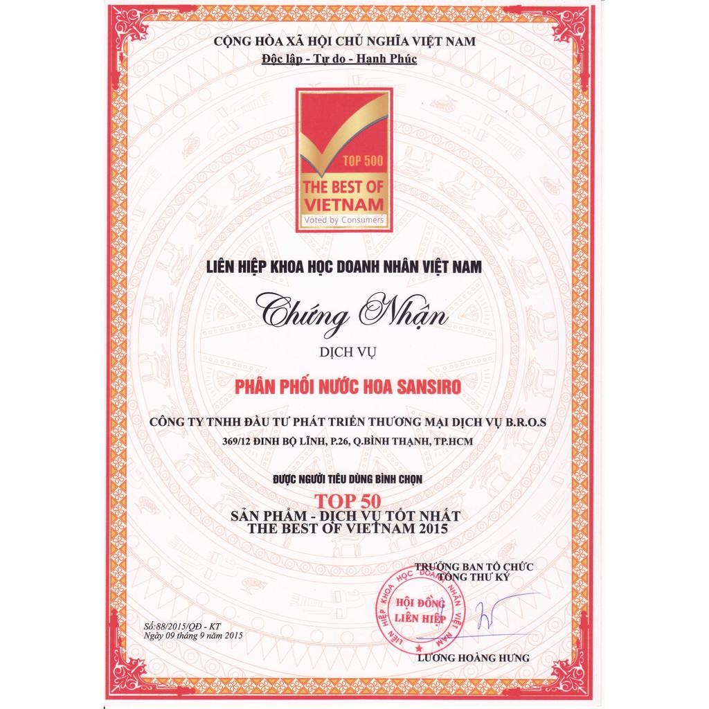 Nước hoa Sansiro Sultan 100ml cho nam | BigBuy360 - bigbuy360.vn