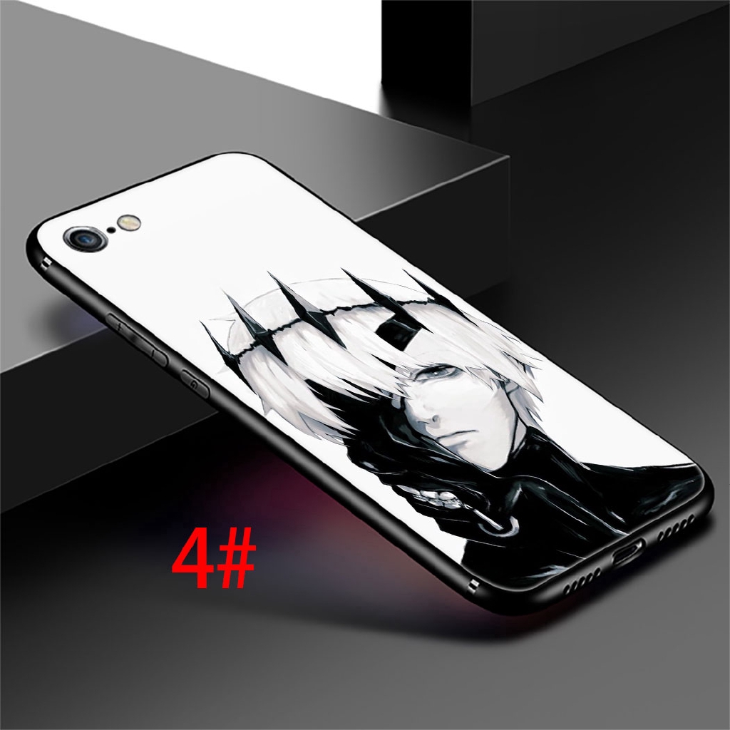 Ốp điện thoại hình hoạt hình Tokyo Ghoul cho iPhone XS Max XR 10 X 7 8 Plus 6s 5s