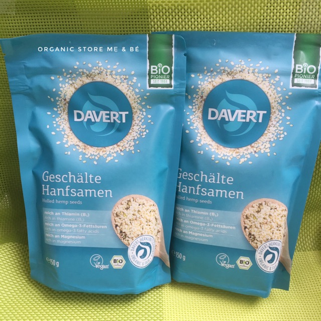 Hạt dầu hữu cơ Davert 150g