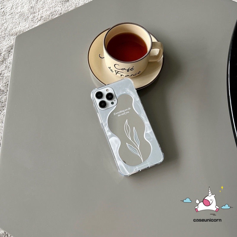 Ốp Điện Thoại Tpu Mềm Tráng Gương Chống Sốc In Họa Tiết Cho iPhone 7 8 Plus XR X XS Max 11 13 12 Pro Max SE 2020
