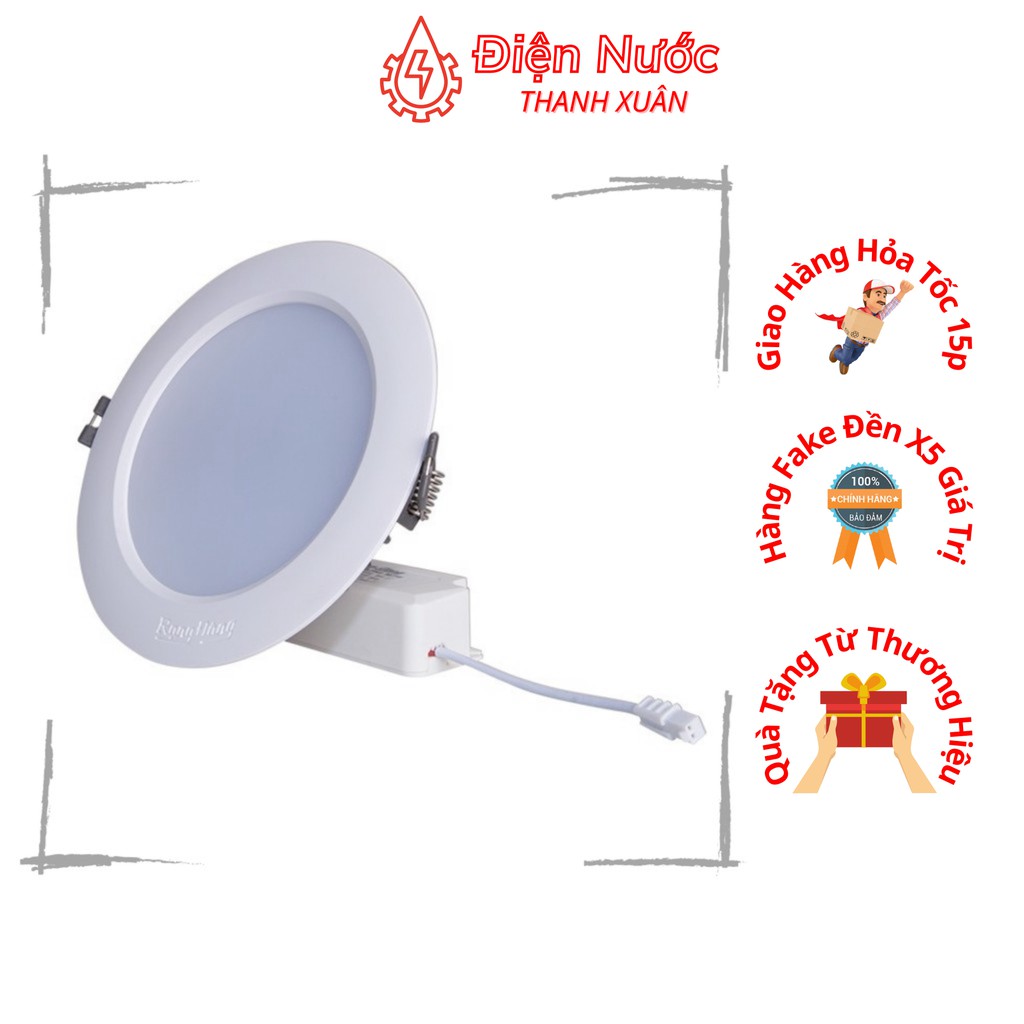 Đèn LED Âm Trần Downlight 110/9W, Chíp Led SamSung Tiết Kiệm 53% Điện Năng, Tuổi Thọ Cao 20000h 9005