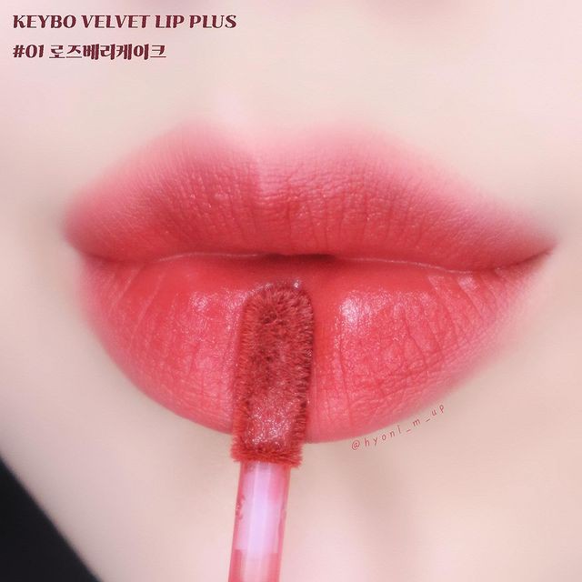 Son Kem Lì Hương Bánh Ngọt KEYBO Velvet Lip Plus 4.5g (5 màu)