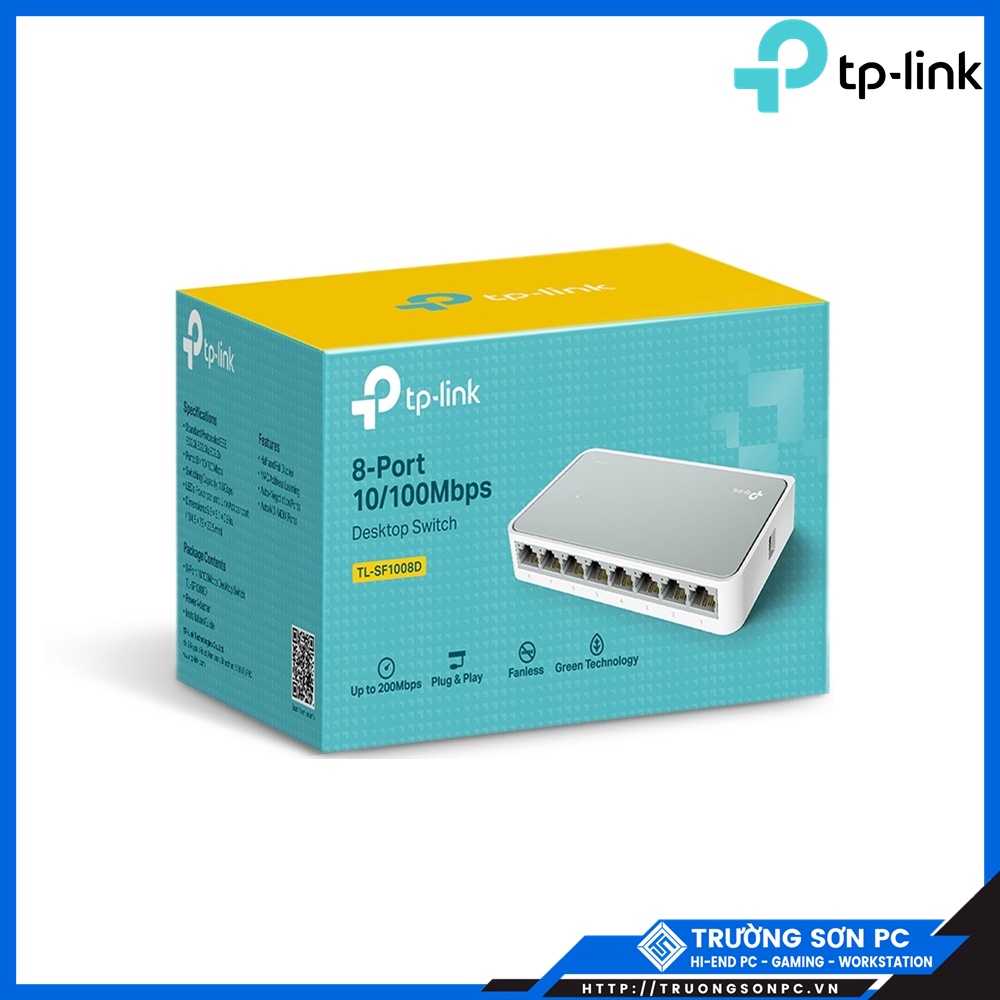 Switch Chia Mạng 8 Cổng TP-Link TL-SF1008D