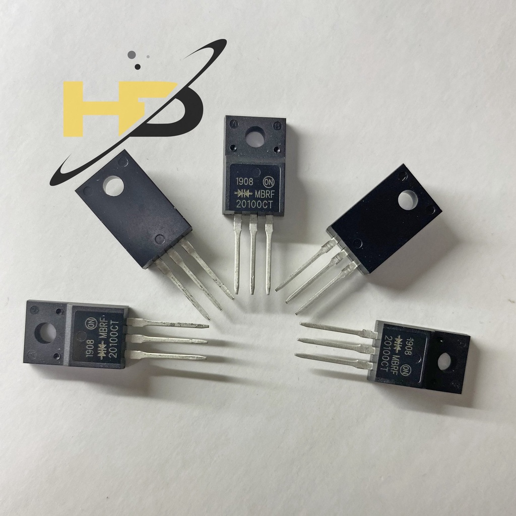 MBRF20100CT Diode Schottky 20A 100V TO-220F Loại Tốt