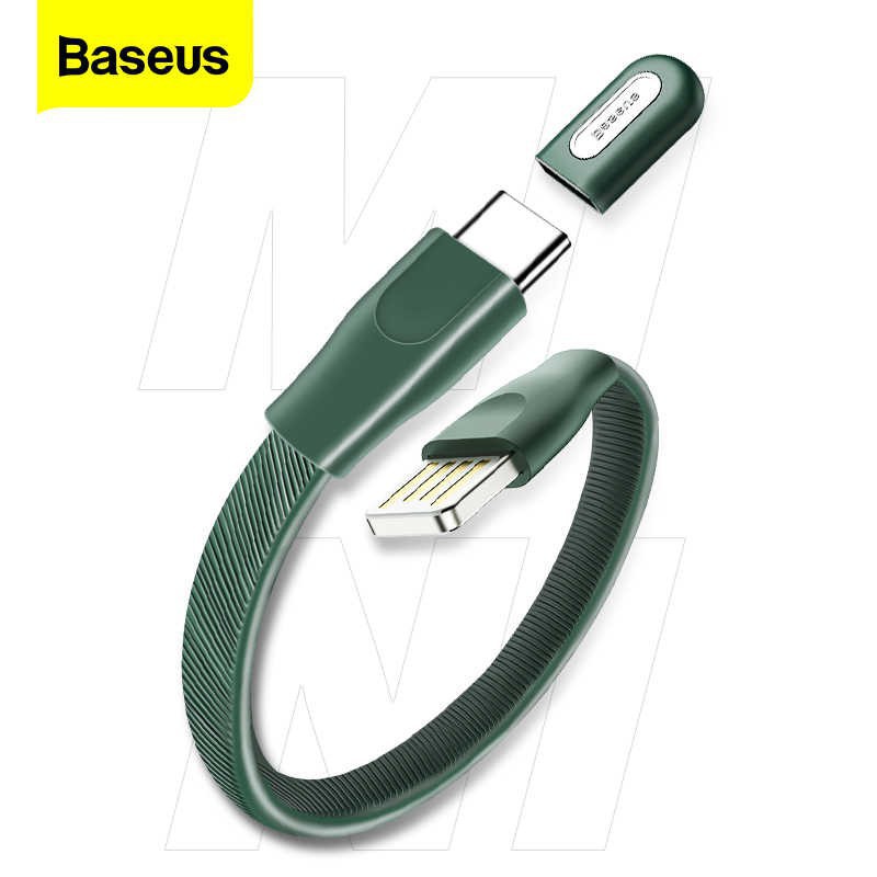 Dây cáp sạc nhanh 5A USB-A to Type-C dạng vòng đeo tay thời trang dài 22cm hiệu Baseus Bracelet - Hàng chính hãng | BigBuy360 - bigbuy360.vn