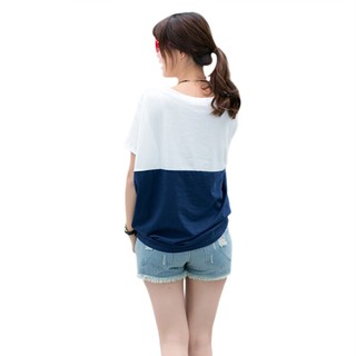 Áo vải bông cổ O cánh dơi