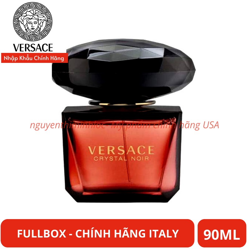 NƯỚC HOA NỮ VERSACE - Crystal Noir EDT 30ml 90ml - Chính Hãng Ý