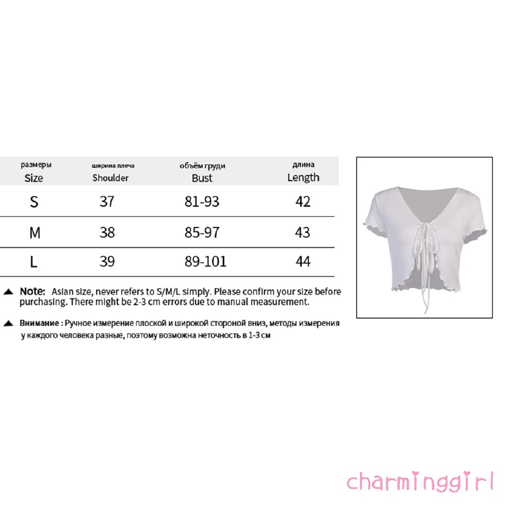 Áo Dệt Kim Tay Ngắn Cổ Chữ V Khoét Sâu | BigBuy360 - bigbuy360.vn