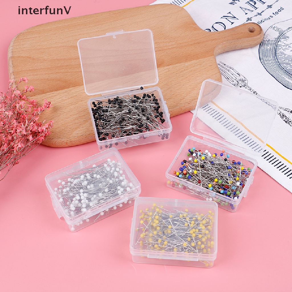 Set 250 Kim Băng Đầu Ngọc Trai Dùng Trong May Vá