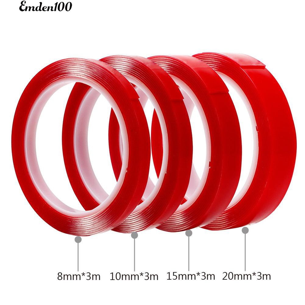 Băng Dính 2 Mặt 300Cm Trong Suốt Cho Xe Hơi