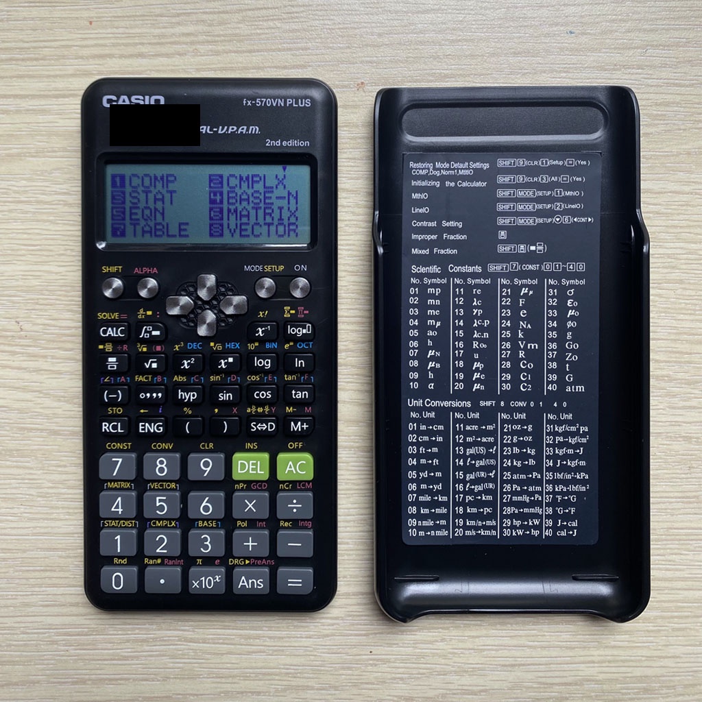 Máy Tính Cầm Tay FX 570VN Plus 2nd Editon, Máy Tính Học Sinh Giá Rẻ  FX 570 VN Plus
