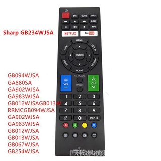 Điều khiển từ xa tv thông minh sharp gb234wjsa với ứng dụng netflix youtube lc-32m3h lc-40m3h lc-42d65h lc-42g77h lc-46g77h lc-5