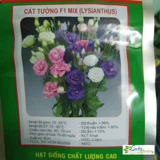 5 hạt giống cát tường mix xtra tặng kèm phân và kích mầm