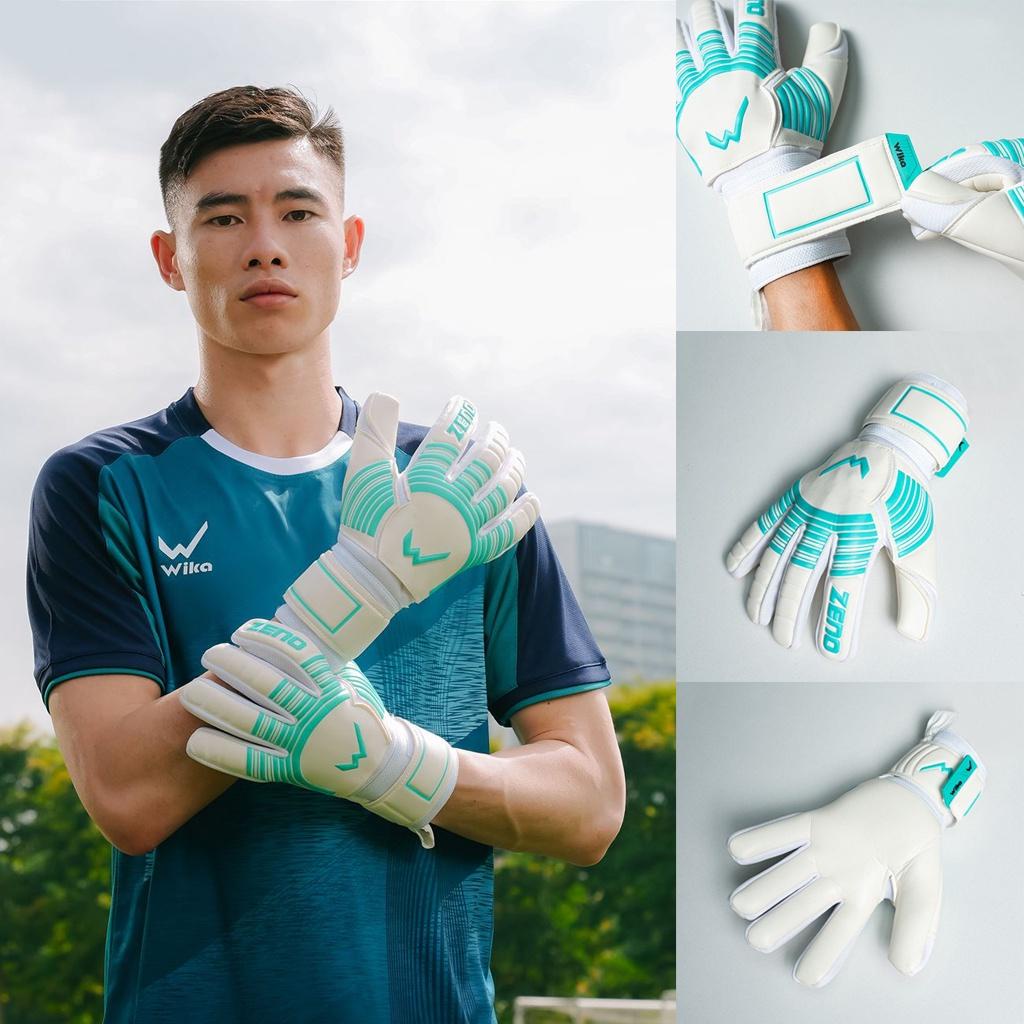 Găng Tay Thủ Môn WIKA Zeno x Quan Văn Chuẩn, Có Xương tháo rời được