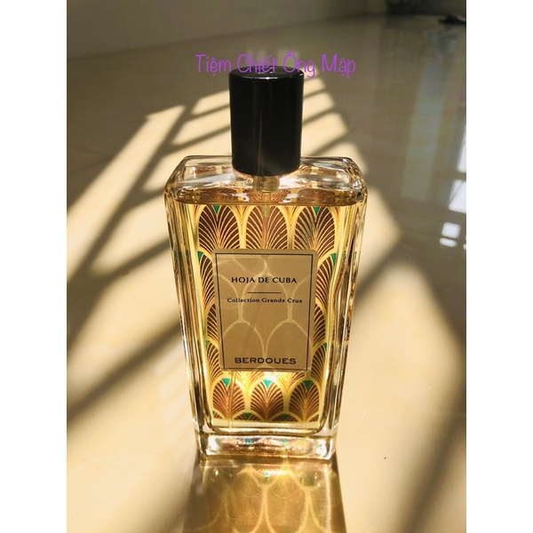 Mẫu thử Parfums Berdoues Hoja de Cuba