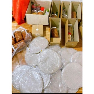 Combo 0.5kg bánh tráng + muối tôm hành phi