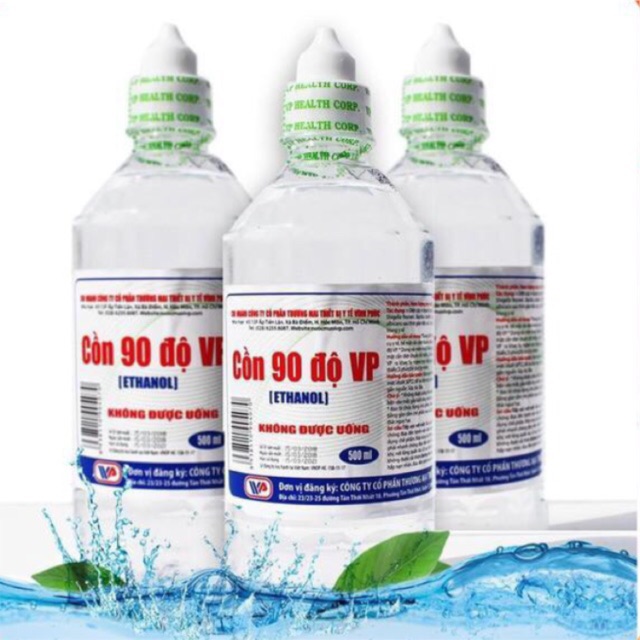 Cồn 90 độ Vĩnh Phúc  500 ml