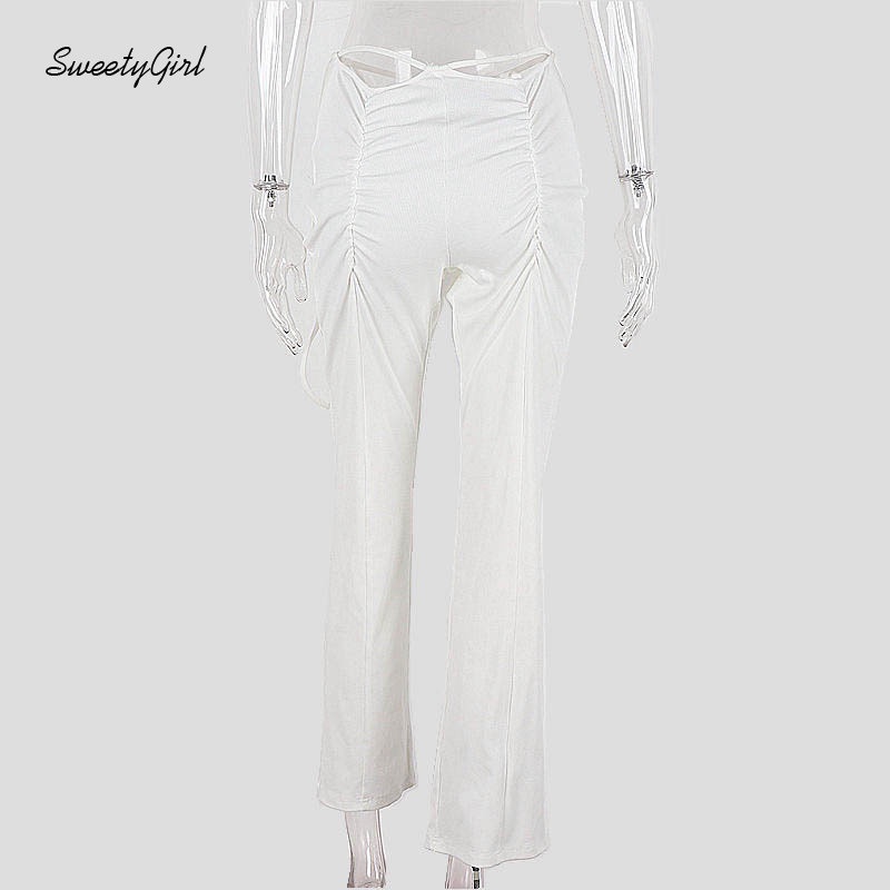 Quần Dài Lưng Cao Màu Trơn Dáng Ôm Thời Trang 2022 Cho Nữ