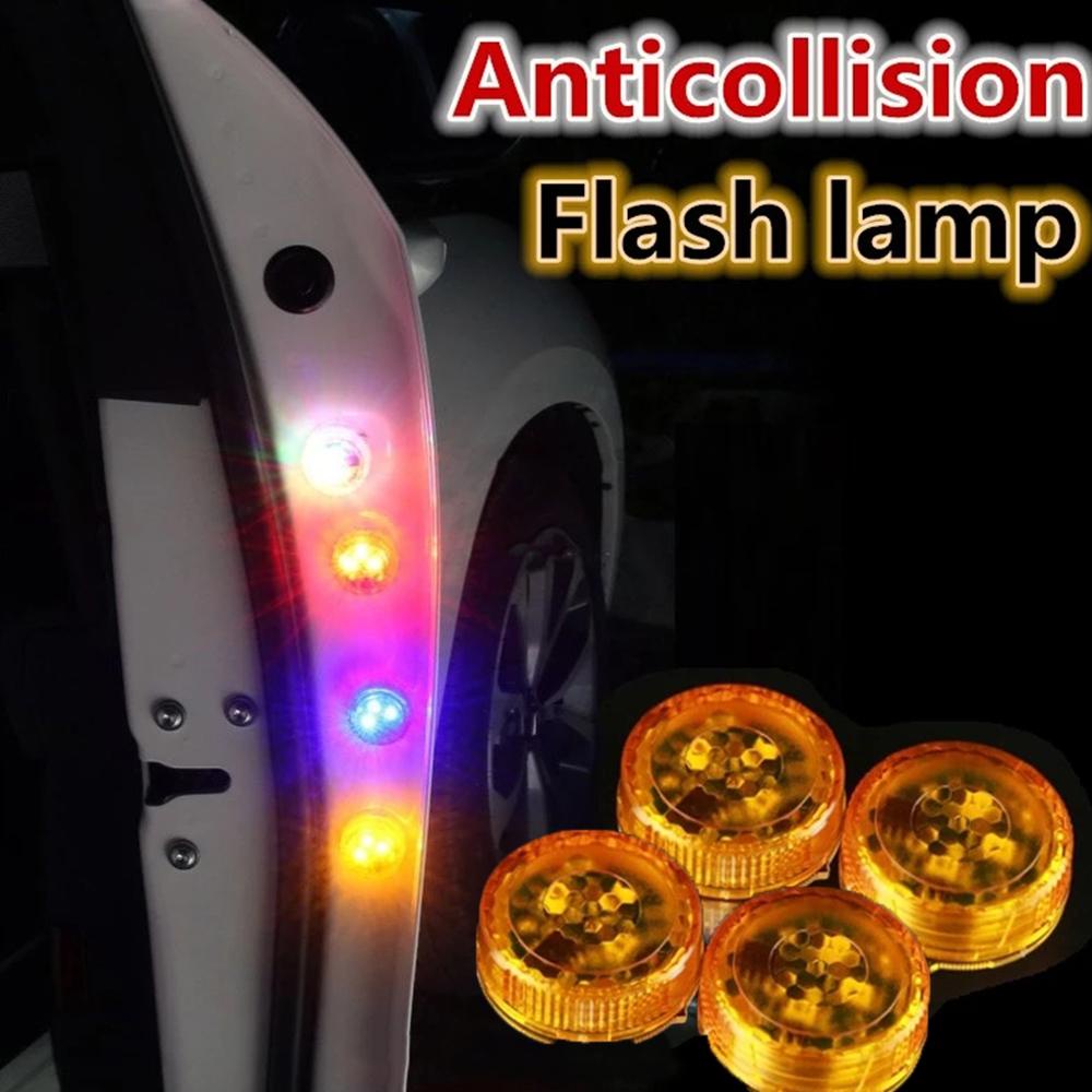 Đèn Cảm Biến Không Dây Cảnh Báo Chống Va Chạm Gắn Cửa Xe Hơi