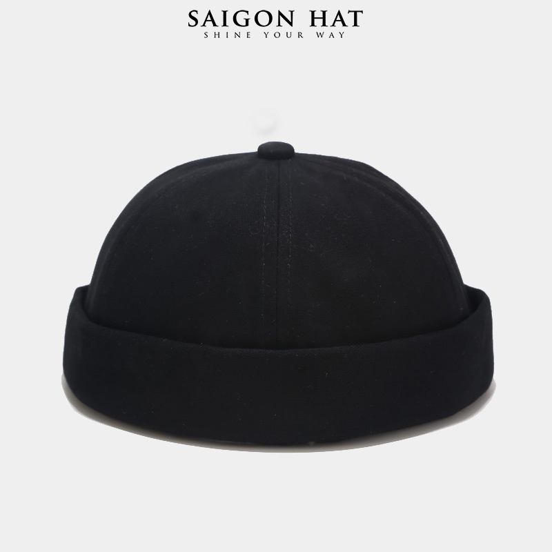 Mũ tròn miki hat nam nữ nón không vành trơn basic mũ lưỡi trai không vành phong cách cá tính Hàn Quốc