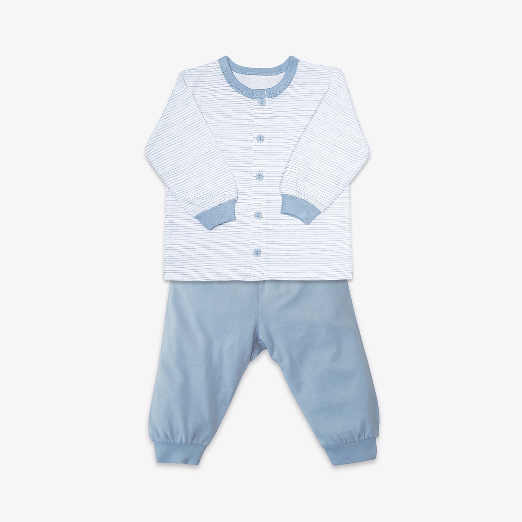 Bộ Sơ Sinh Cotton MIOMIO - Tay Dài, Nút Giữa New Cho Bé Trai, Bé Gái