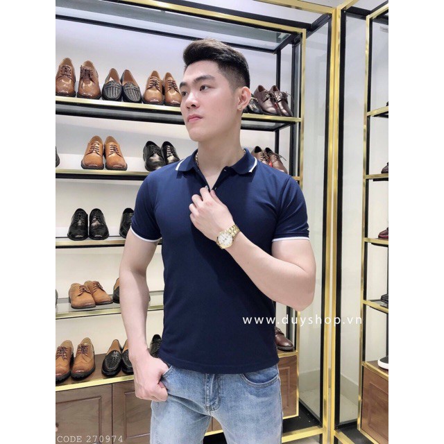 Áo thun cổ trụ polo , áo thun polo tay lỡ nhiều màu-TPL01 | BigBuy360 - bigbuy360.vn