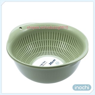 BỘ THAU RỔ NHỰA INOCHI 30CM