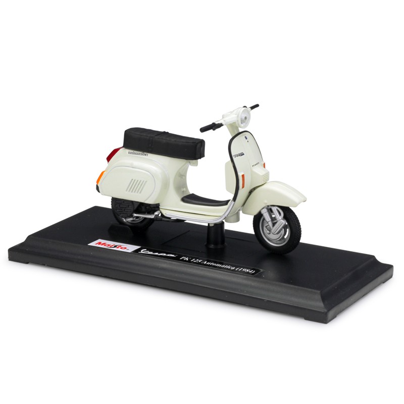 MAISTO FLEXIBLE Mô Hình Xe Máy Vespa Pk 125 Tự Độnga 1984 Tỉ Lệ 1: 18