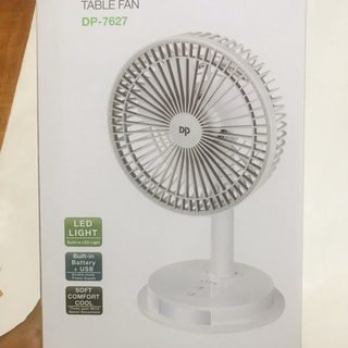 Quạt sạc 7627, quạt sạc để bàn loại tốt