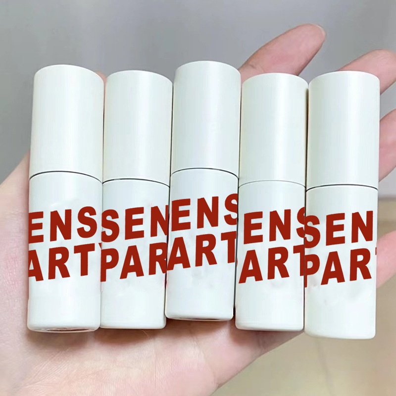 [Hàng mới về] Son môi kháng nước thiết kế vỏ màu trắng thời trang