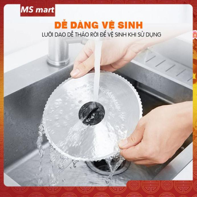 18 tháng 1 đổi 1 trong - Máy thái thịt đông, thịt chín mini cho nhà hàng,gia đình MS PLUS