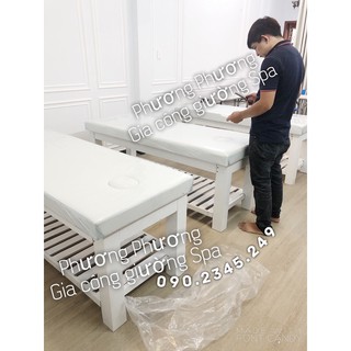Giường Gỗ Spa Massage