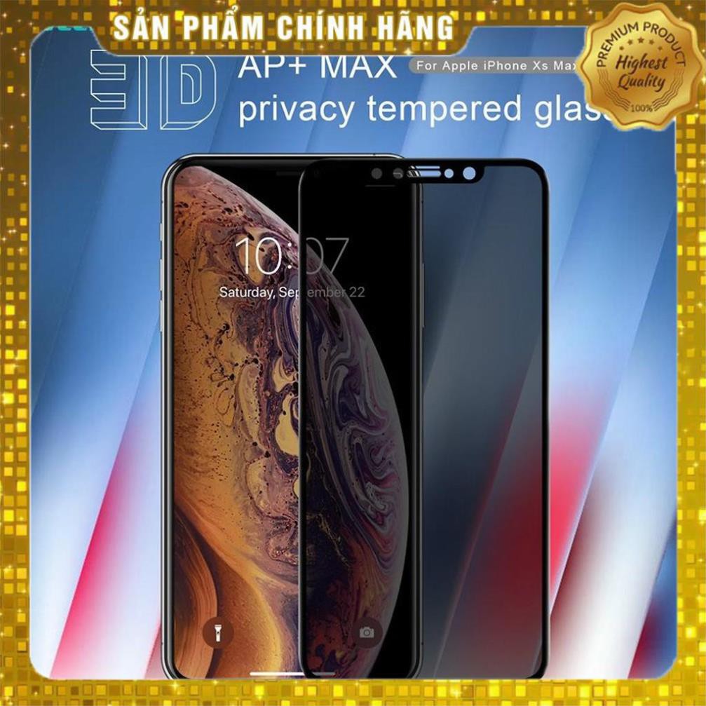 Dán kính cường lực chống nhìn trộm Nillkin AP+ MAX dành cho iPhone X / XS-Hàng chính hãng(bảo vệ sự riêng tư)