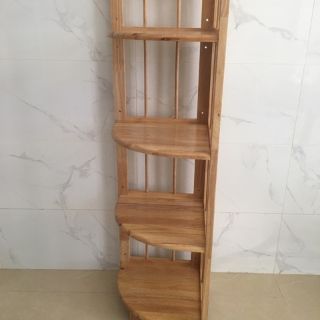 Kệ góc gỗ 4 tầng 35cm