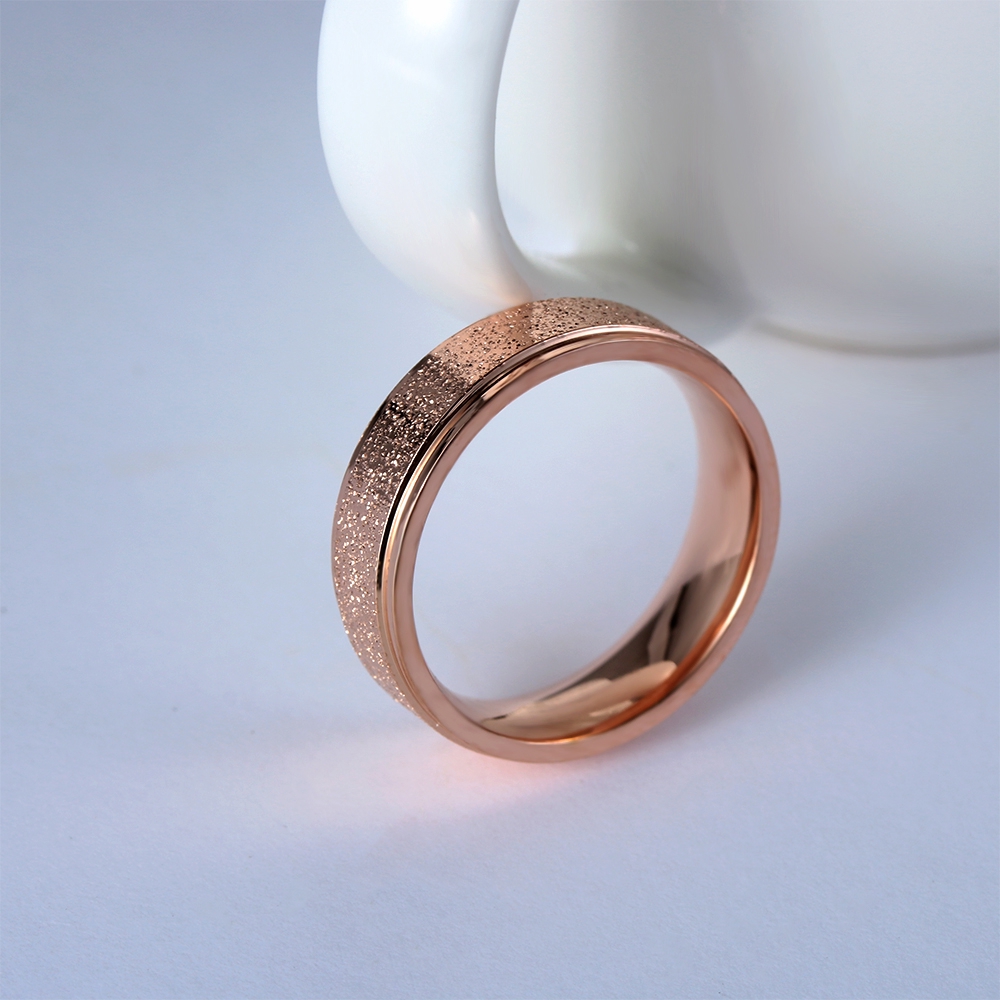 Nhẫn Cưới Nam Nữ Đính Đá Đơn Giản 2/4/6mm