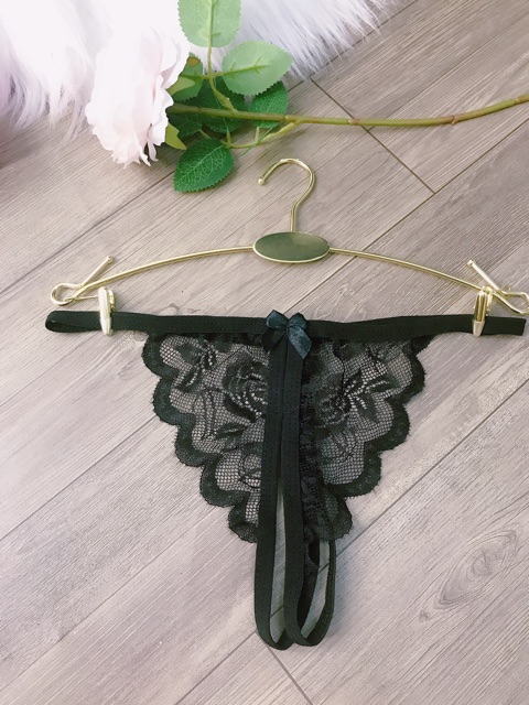 Quần lót G-string lọt khe-Ảnh thật-Kèm clip | BigBuy360 - bigbuy360.vn
