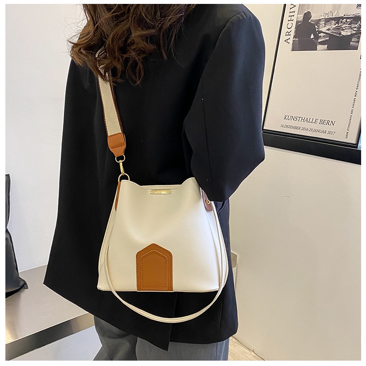 Túi Bucket nữ kèm 2 dây đeo thời trang BAG U BK14