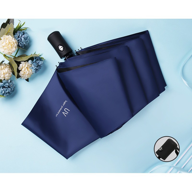 Ô Gấp Gọn Phủ Lớp Chống Tia UV, Ô Dù Chống Nắng Chất Lượng Cao Siêu Đẹp