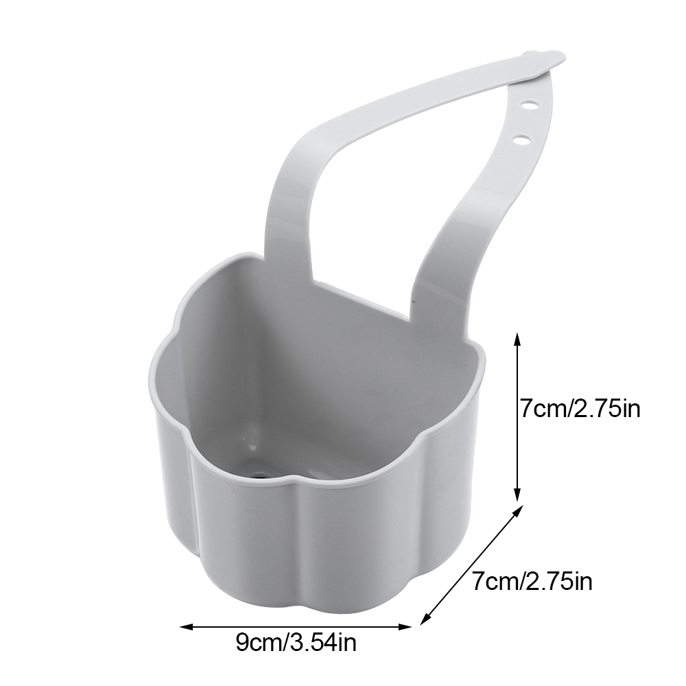 Giỏ Đựng Miếng Rửa Chén/ Xà Phòng Gắn Vòi Nước Bồn Rửa Nhà Bếp/ Nhà Tắm Chất Lượng Cao Tiện Dụng