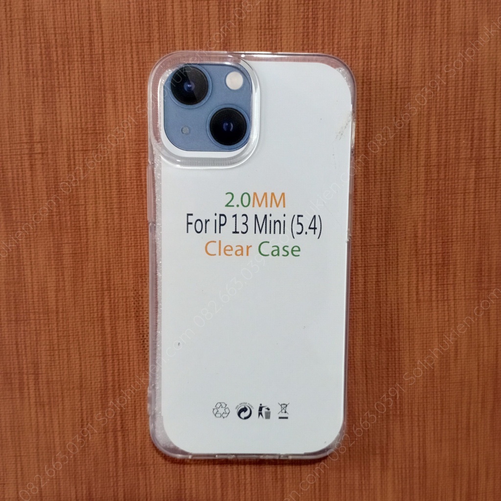 Ốp lưng Iphone 13 mini dẻo trong cao cấp bền đẹp