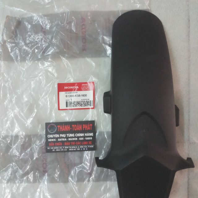 Nhựa nhám dè trước Sonic 150