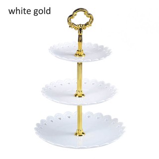 Bộ Khay Đựng Bánh Kẹo 3 Tầng